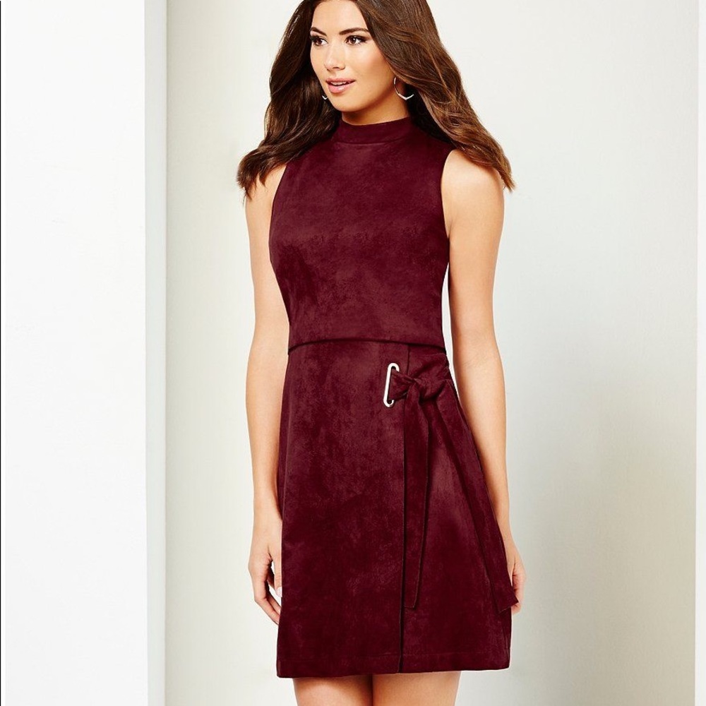 Antonio Melani Burgundy Popover Dress NWT